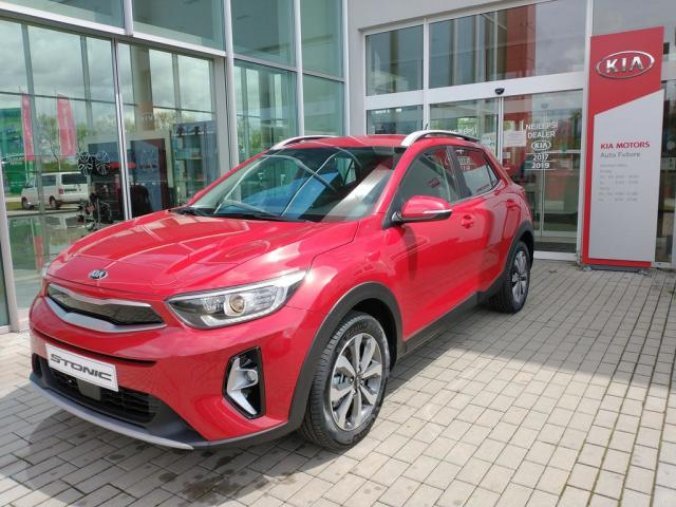 Kia Stonic, 1.2 DPI Exclusive, barva červená