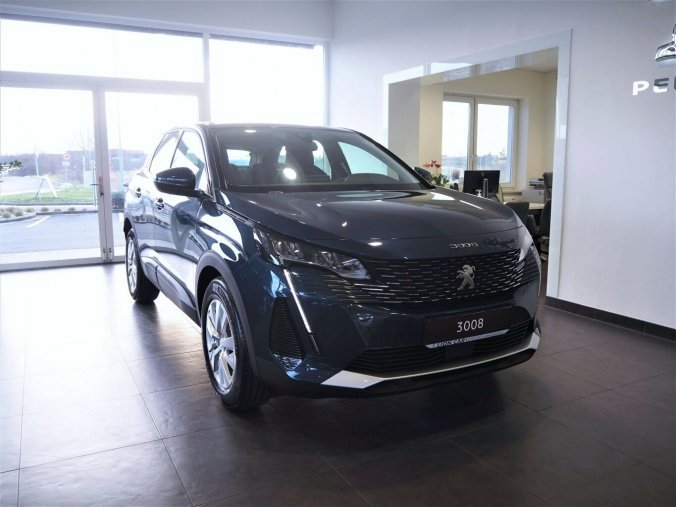 Peugeot 3008, Active Pack 1.2 130k MAN6, barva modrá