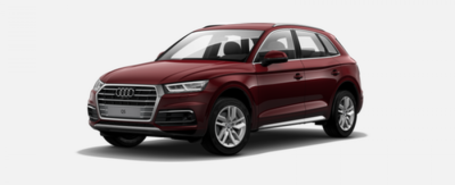 Audi Q5, Sport 40 TDI 140 kW q, barva červená