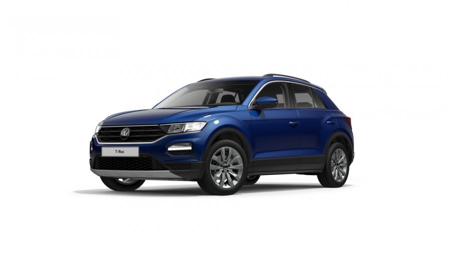 Volkswagen T-Roc, T-Roc Maraton Edition 1,5 TSI ACT 6G, barva modrá