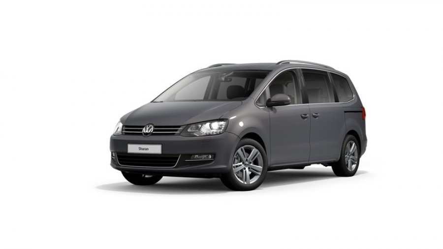 Volkswagen Sharan, 2.0 TDI 6DSG, barva šedá