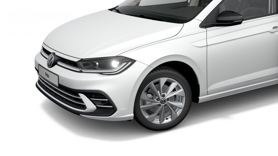 Volkswagen Polo, Polo Style 1,0 TSI 7DSG, barva bílá