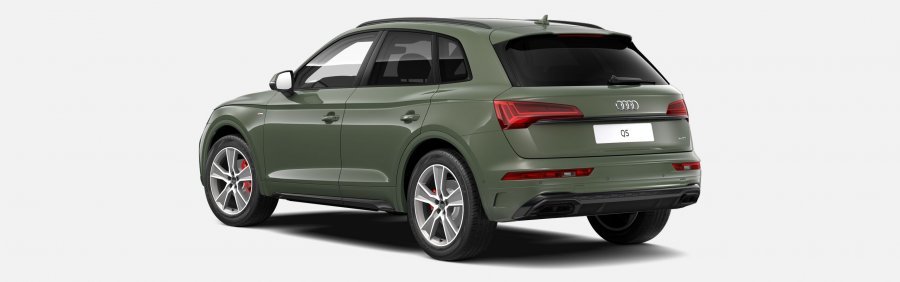 Audi Q5, Q5 S line 40 TDI 150kW quattro, barva zelená