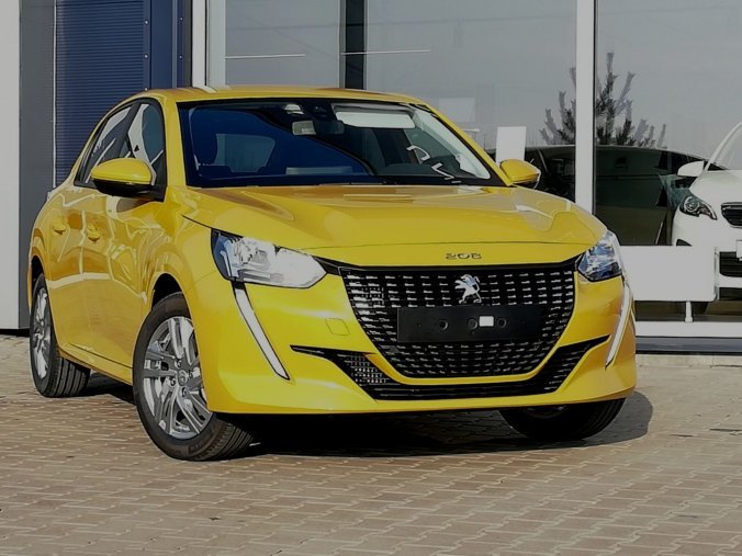 Peugeot 208, ACTIVE 1.2 PureTech 100 MAN6, barva žlutá