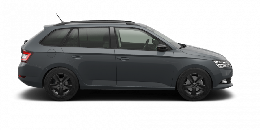 Škoda Fabia, 1,0 TSI 70 kW 5-stup. mech., barva šedá