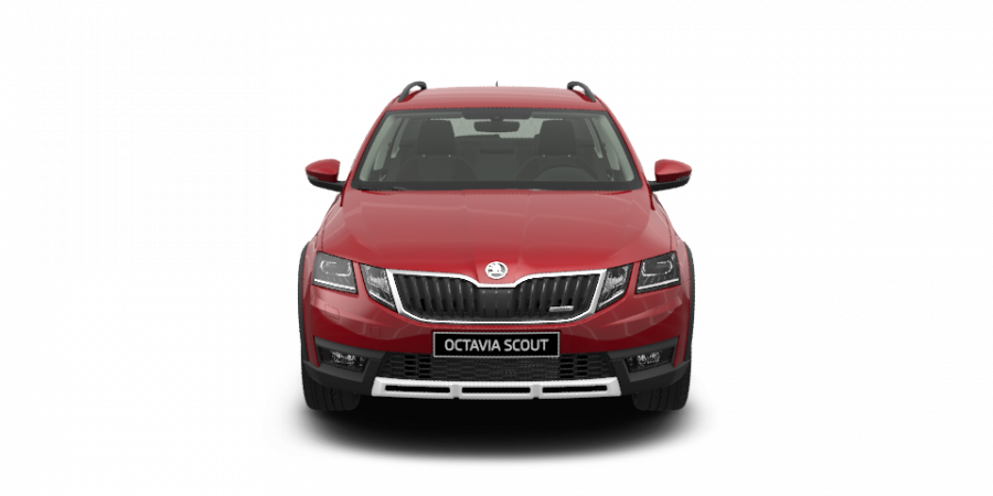 Škoda Octavia, 2,0 TDI 135 kW 7-stup. automat. 4x4, barva červená