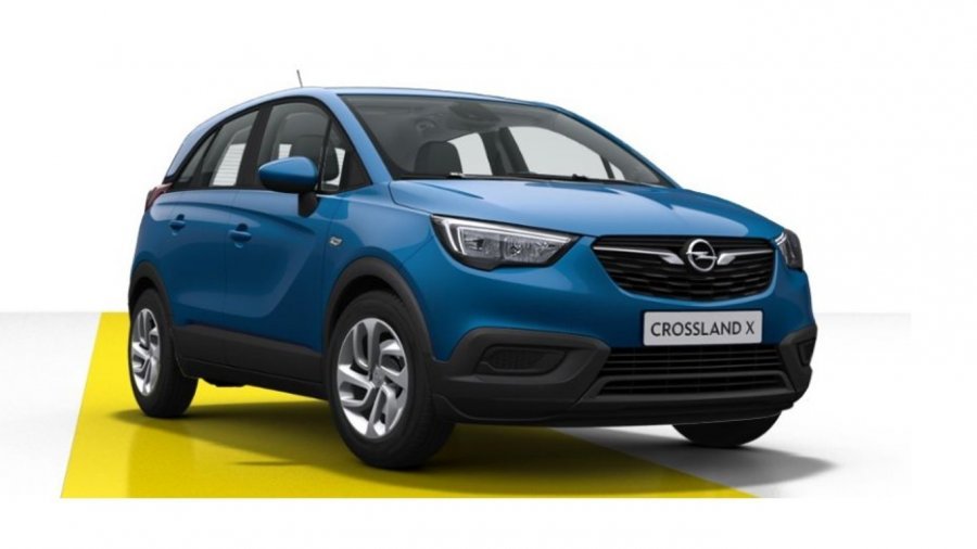 Opel Crossland X, Smile 1,2 Turbo, barva modrá