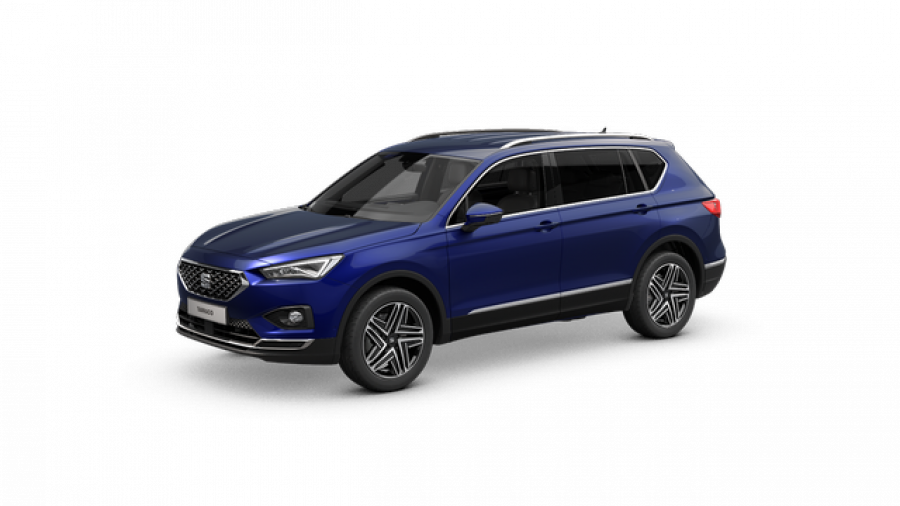 Seat Tarraco, Xcellence 1.5 TSI 150k DSG, barva modrá