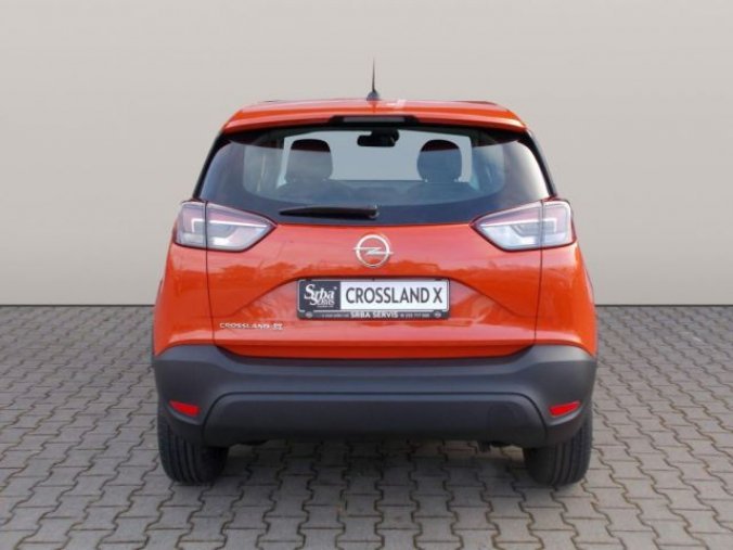 Opel Crossland X, 5-door Enjoy F 1.2XE (60kW/ 83, barva oranžová