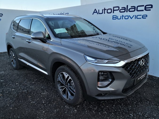 Hyundai Santa Fe, 2,2 CRDi e-VGT 147 kW (diesel) 8 st. aut 4×4, barva šedá