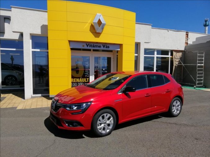 Renault Mégane, 1,3   TCe 115 LIMITED PLUS, barva červená