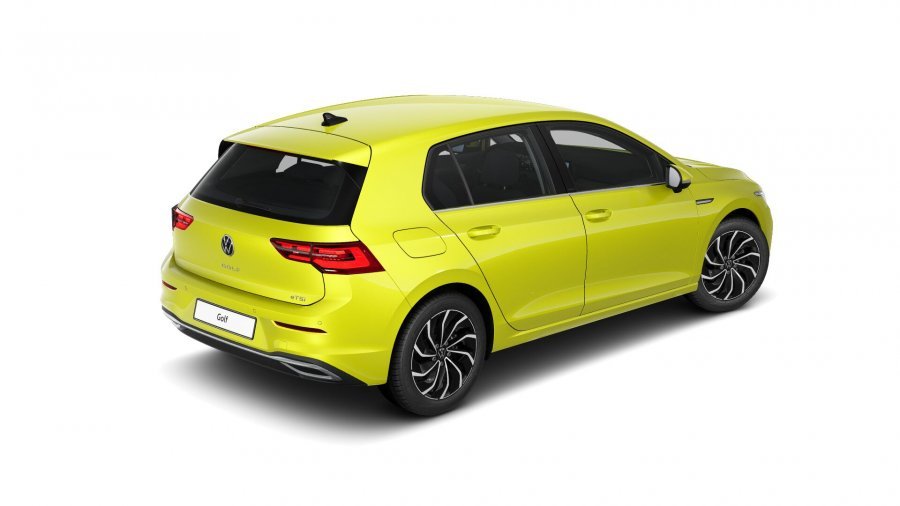 Volkswagen Golf, Golf Style 1,5 eTSI 7DSG mHEV, barva žlutá