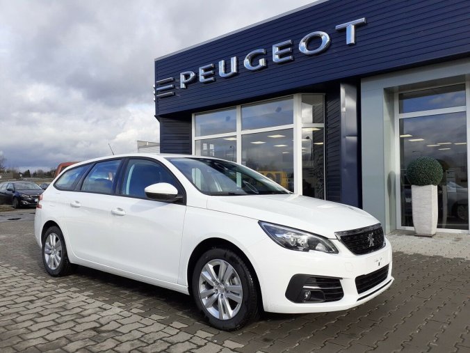 Peugeot 308, SW Active Pack 1,2 110k, barva bílá