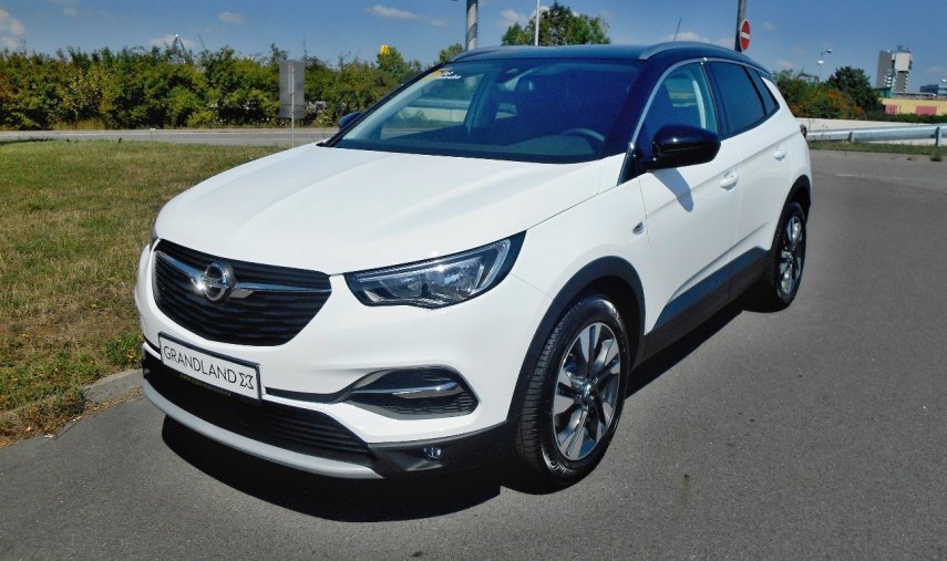 Opel Grandland X, 1.2 T SMILE MT6 - SUPER CENA, barva bílá