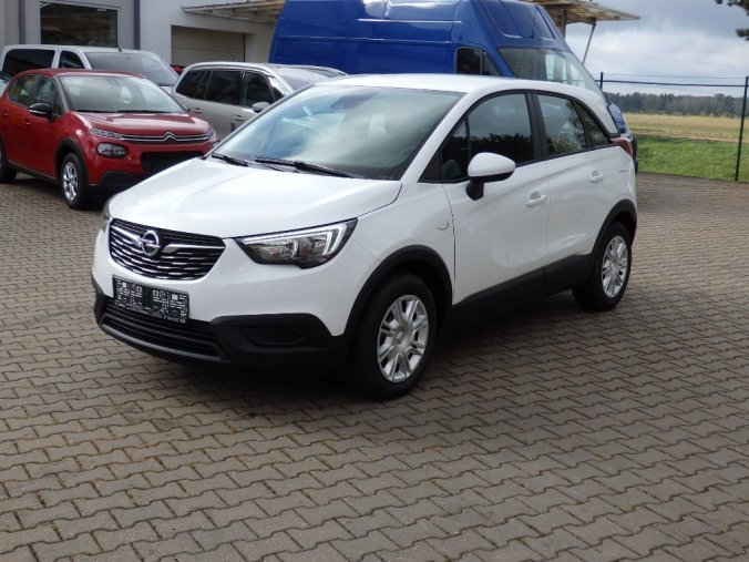 Opel Crossland X, Smile 1,2 Turbo 81kW/110k, barva bílá