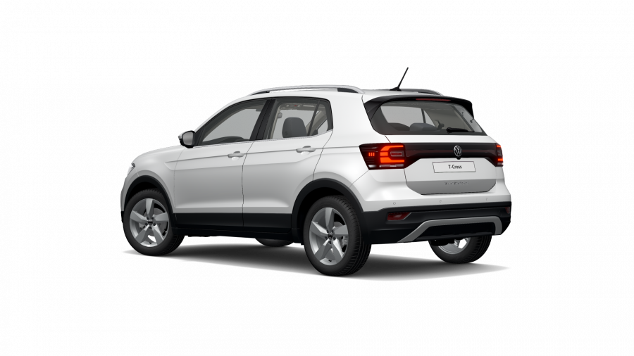 Volkswagen T-Cross, T-Cross Style 1,0 TSI 81 kW 6G, barva bílá