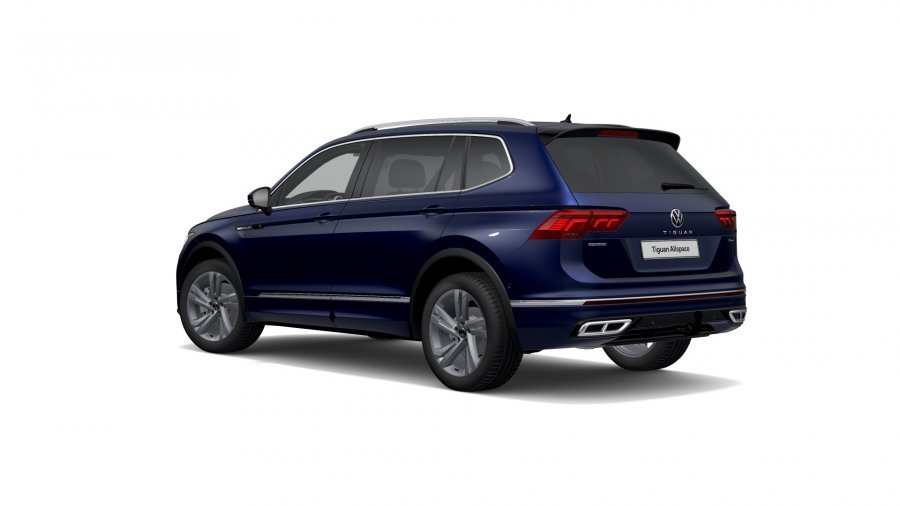 Volkswagen Tiguan Allspace, Allspace R-Line 2,0 TDI 147 kW 4M 7DSG, barva modrá