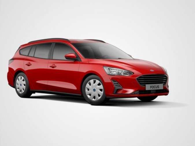 Ford Focus, 1.0 EcoBoost, barva červená