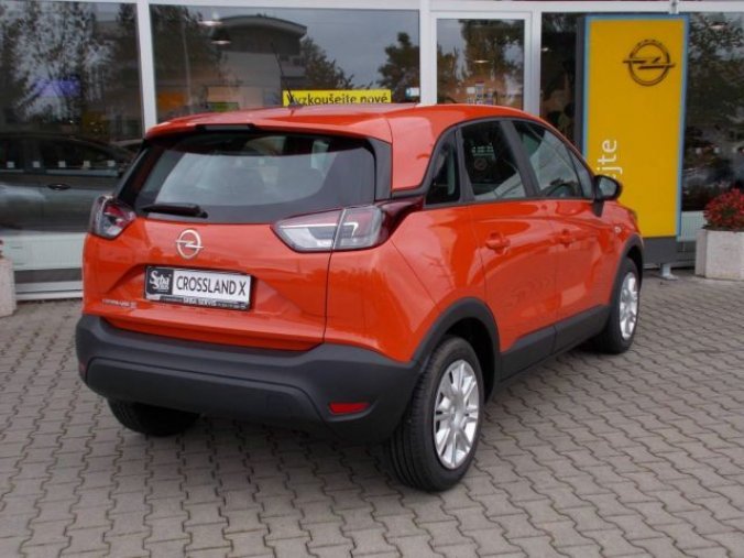 Opel Crossland X, 5-door Enjoy F 1.2XE (60kW/ 83, barva oranžová