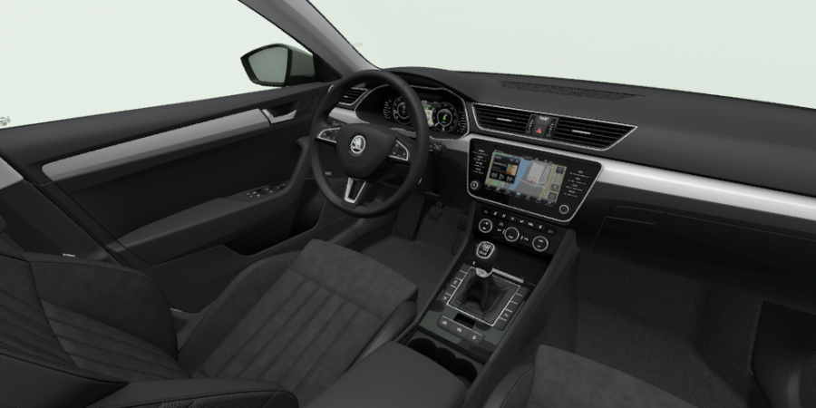 Škoda Superb, 2,0 TDI 110 kW 6-stup. mech. 4x4, barva béžová