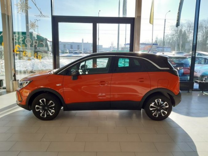 Opel Crossland X, Elegance 1.2Turbo(81kW) MT6, barva oranžová