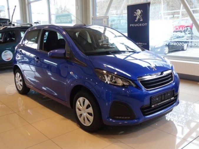 Peugeot 108, 5dv. ACTIVE 1.0 VTi 72k MAN5, barva modrá