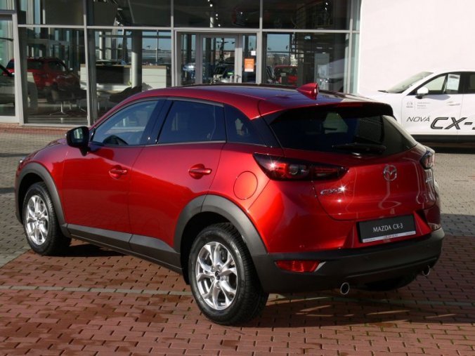 Mazda CX-3, 2.0 Skyactiv G121, barva červená