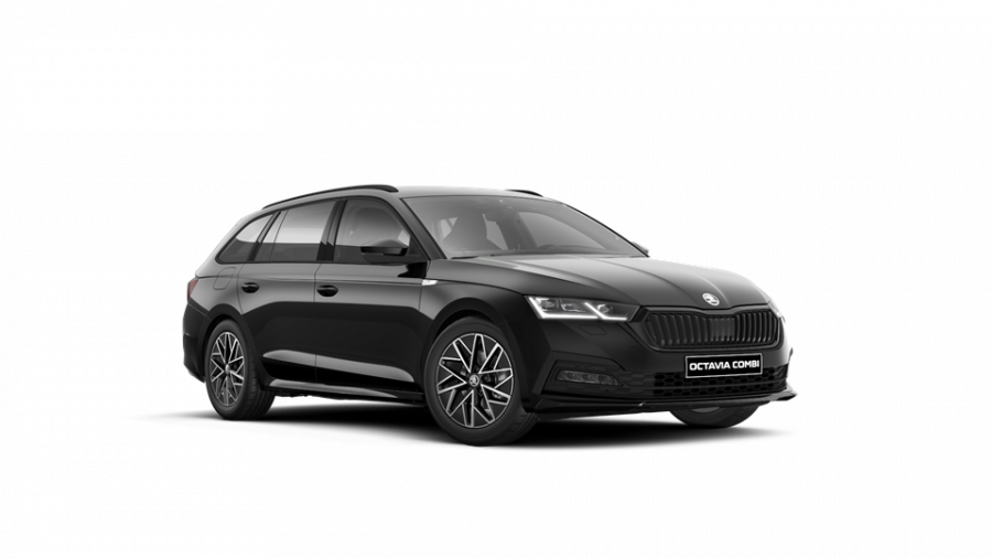 Škoda Octavia, 2,0 TDI 110 kW 7-stup. automat., barva černá