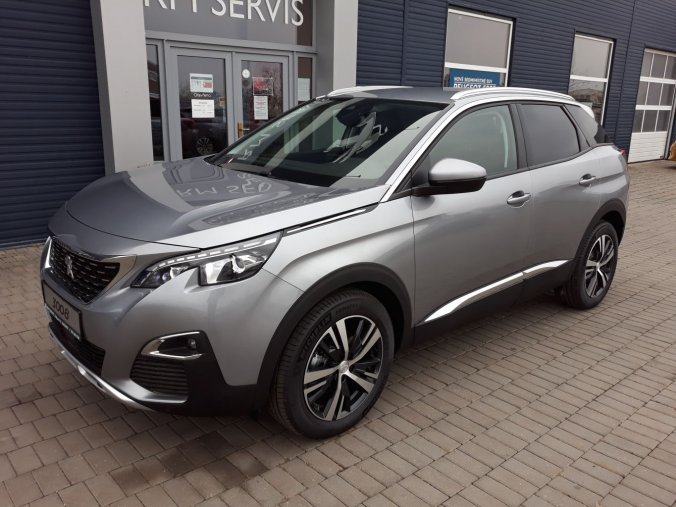 Peugeot 3008, ALLURE 1.2 PureTech 130 S&S MAN6 -0570, barva šedá