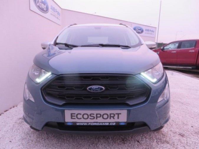 Ford EcoSport, 1.0 EcoBoost, barva modrá