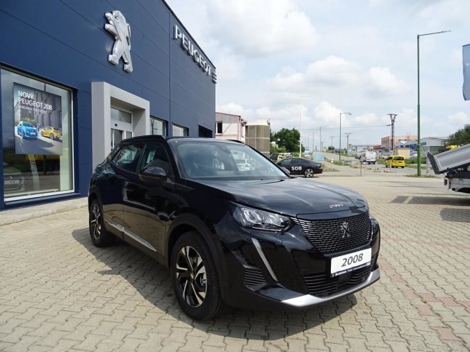 Peugeot 2008, ALLURE 1.5 BlueHDi 100k MAN6, barva černá