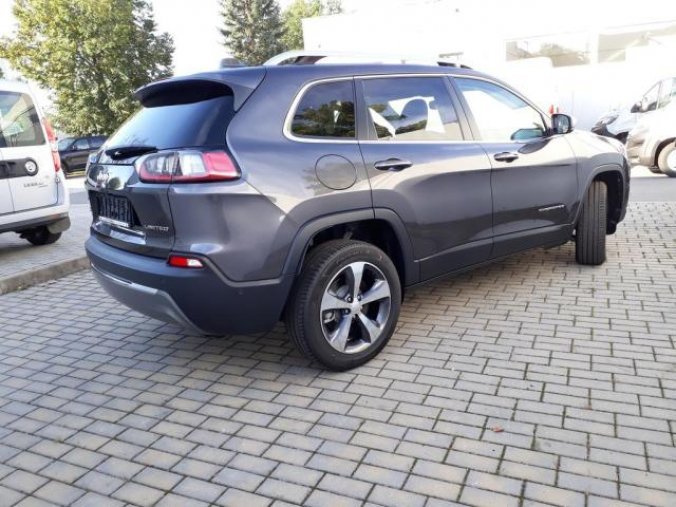 Jeep Cherokee, 2,2 CRD 200 PS Limited 4x4 AT9, barva šedá