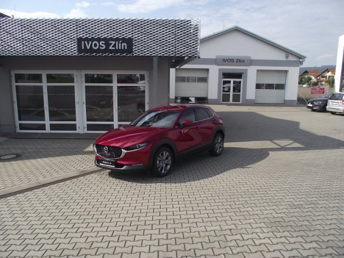 Mazda CX-30, 2,0 122k, barva červená