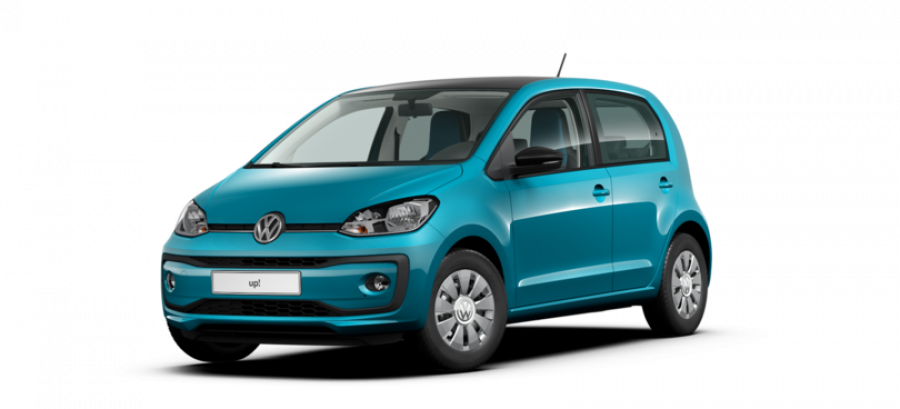 Volkswagen Up!, Maraton Ed. 1,0 MPI BMT 5G, barva modrá