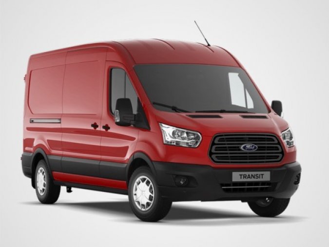 Ford Transit, 2.0 EcoBlue, barva červená