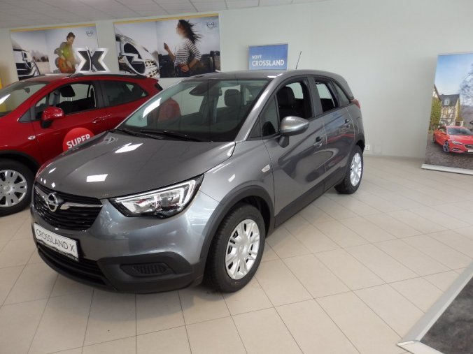 Opel Crossland X, Smile 1,2i Turbo 81kW/110k, barva šedá