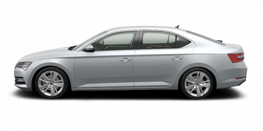 Škoda Superb, 2,0 TDI 147 kW 7-stup. automat. 4x4, barva stříbrná