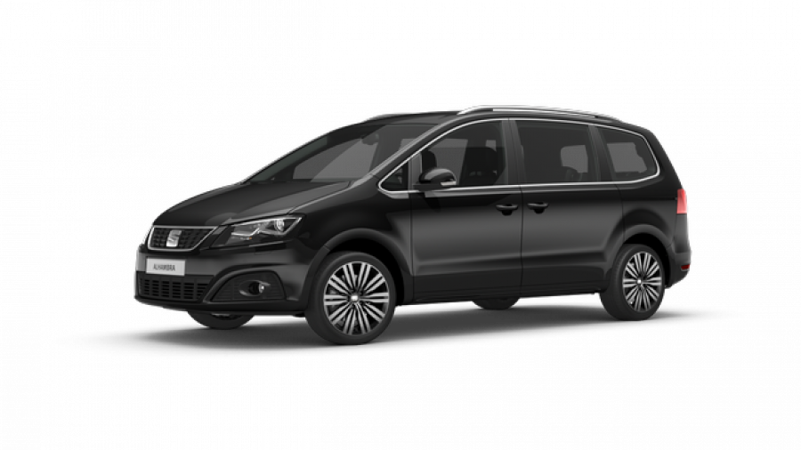 Seat Alhambra, Xcellence 2.0 TDI 177k 4WD DSG, barva černá