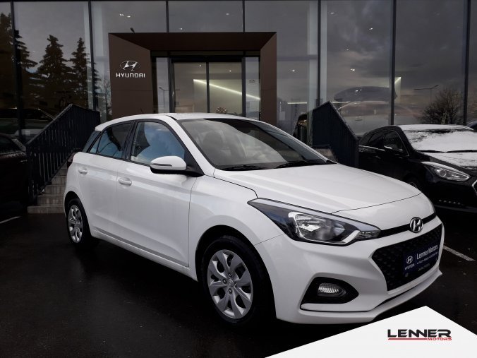 Hyundai i20, 1,25i 55 kW (95 NAT) 5 st. man, barva bílá