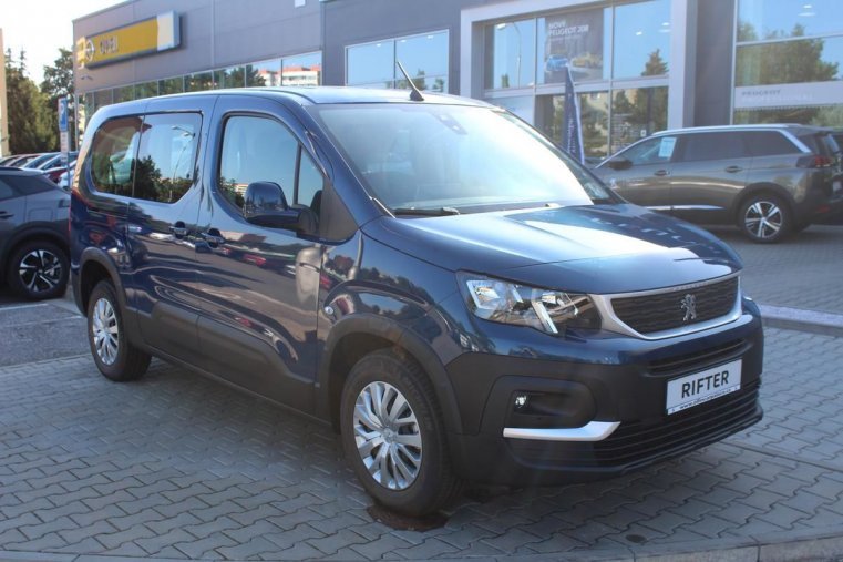 Peugeot Rifter, LONG ACTIVE 1.2 81kW MT6, barva modrá