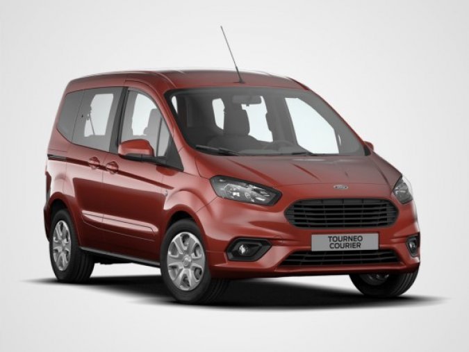 Ford Tourneo Courier, 1.0 EcoBoost, barva červená