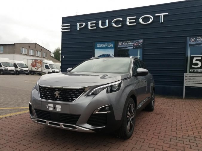 Peugeot 3008, ALLURE 1.5.BHDi 130k MAN6, barva stříbrná