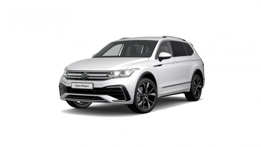 Volkswagen Tiguan Allspace, Allspace R-Line 2,0 TSI 140 kW 4M 7DSG, barva bílá