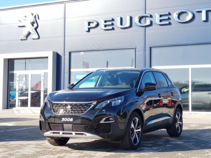 Peugeot 3008, ALLURE 1.2 PureTech 130 S&S MAN6, barva černá