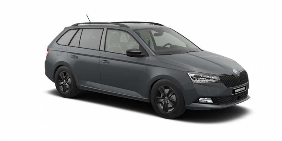 Škoda Fabia, 1,0 TSI 70 kW 5-stup. mech., barva šedá