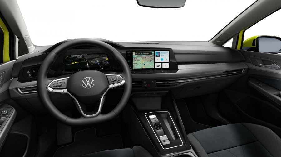 Volkswagen Golf, Golf Style 1,5 eTSI 7DSG mHEV, barva žlutá