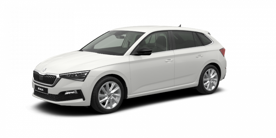 Škoda Scala, 1,6 TDI 85 kW 6-stup. mech., barva bílá