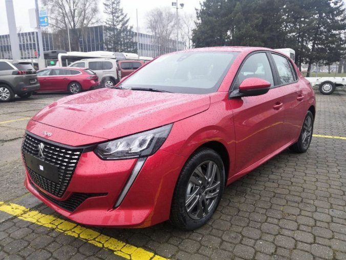 Peugeot 208, Active Pack 1.2 PureTech 100 S, barva červená