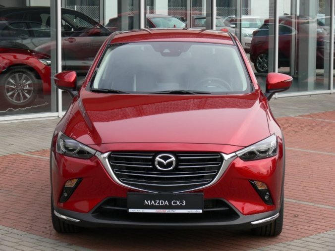 Mazda CX-3, 2.0 Skyactiv G121 + NAVI, barva červená