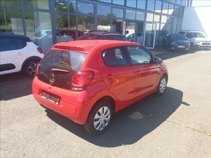 Citroën C1, 1,0 VTi 72 S&S MAN  FEEL, barva červená